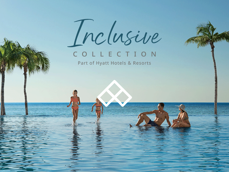Casos de éxito: conoce nuestro portfolio. Landing Inclusive Collection, part of Hyatt Hotels & Resorts