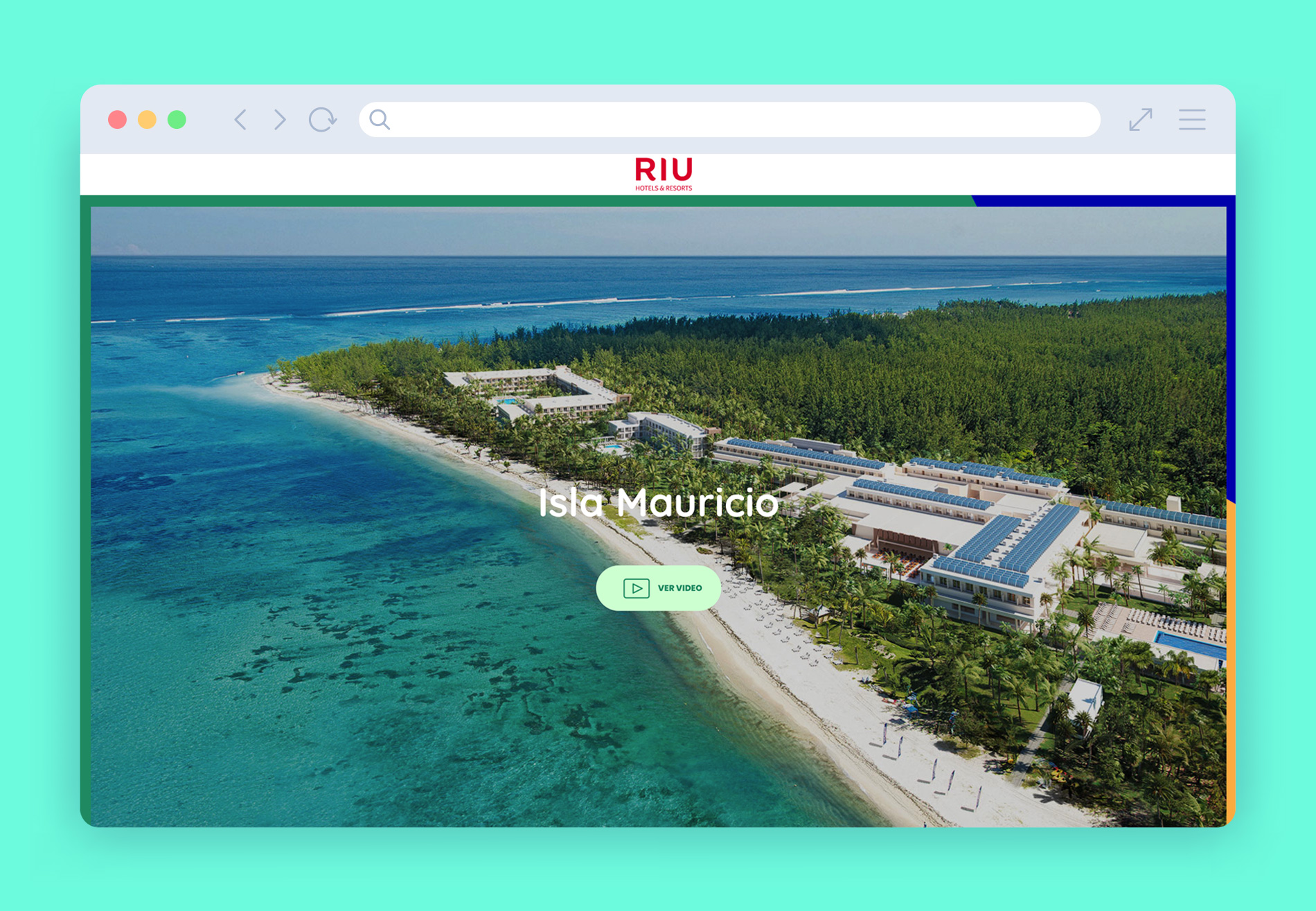 Diseño Web por Indesigners: Riu - Travelplan