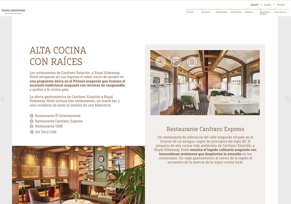Canfranc Estación, a Royal Hideaway Hotel
